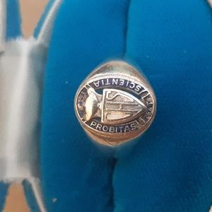 Vintage sterling silver Canadian High School Ring